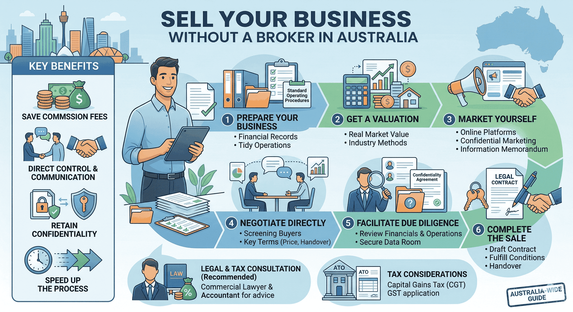 Sell Your Business Without a Broker in Australia