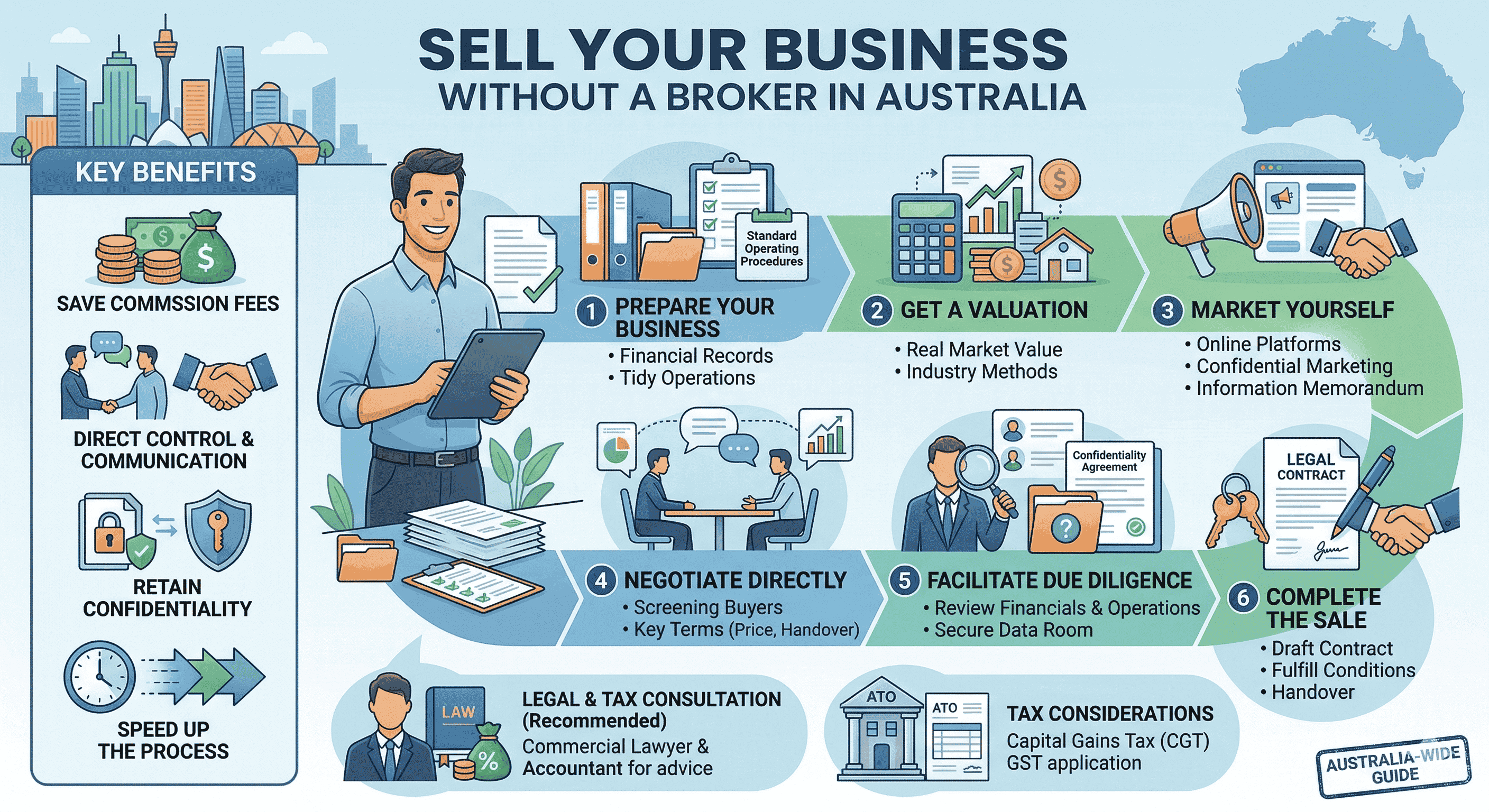 Sell Your Business Without a Broker in Australia