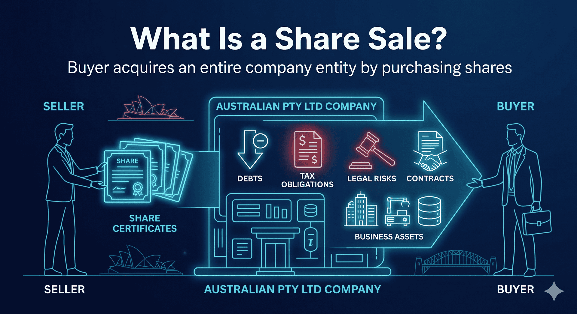 What Is a             Share Sale?